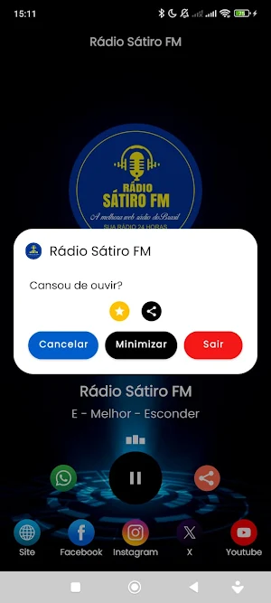 Rádio Sátiro FM Screenshot 3