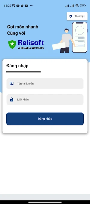 Relisoft Gọi Món Screenshot 0