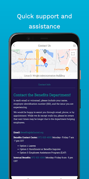 Dallas ISD Benefits Screenshot 1