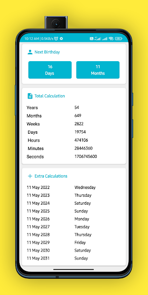 Age Calculater Screenshot 1