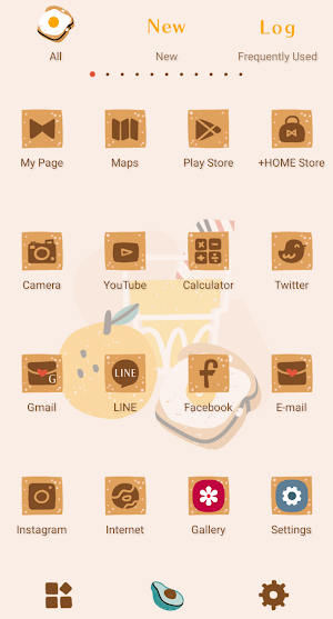 Power Breakfast Theme +HOME Screenshot 2