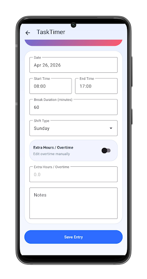 TaskTimer Screenshot 3