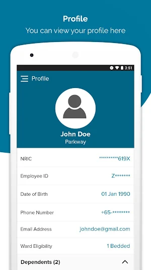 MyHealth Wallet Screenshot 2