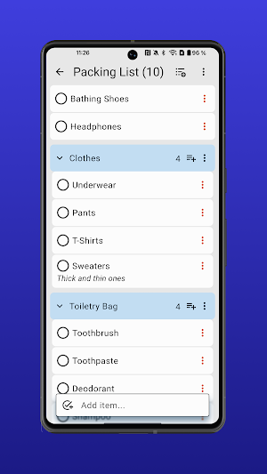 Ultralist: Grocery list & more Screenshot 3