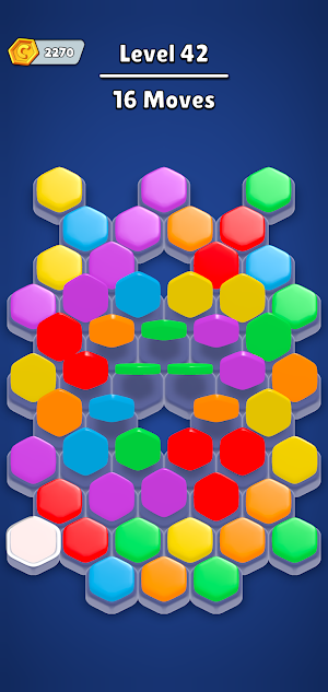 Hexa Fill: Color Sort Puzzle Screenshot 2