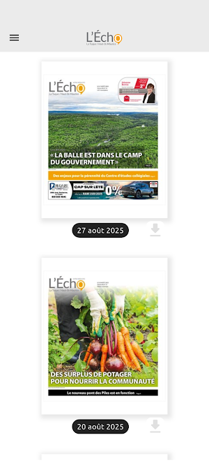 L’Écho de La Tuque Screenshot 2