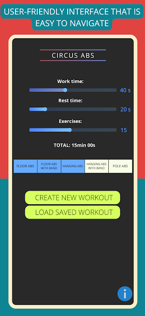 Circus Abs - Core Workout Screenshot 1
