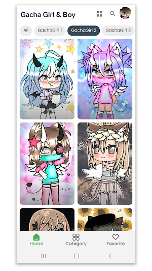 Gacha Girl And Boy Wallpaper Screenshot 3