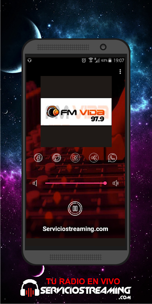 Fm Vida 97.9 mhz Screenshot 1