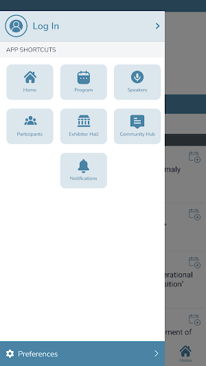 EITEP Events Screenshot 1