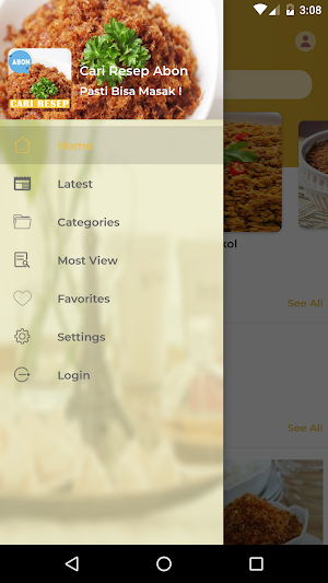 Cari Resep Abon Screenshot 0