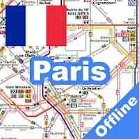 Metro map: Paris (Offline)