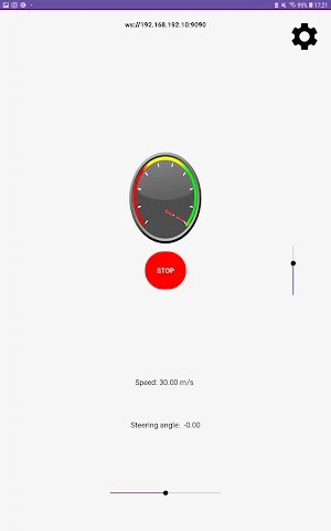 ROS2 Ackermann Teleop Screenshot 0