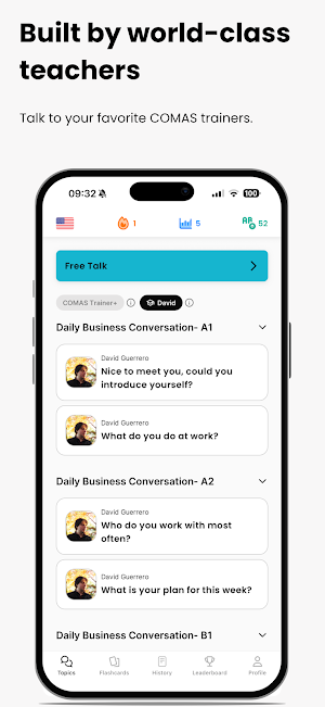 COMAS Trainer+ Screenshot 2