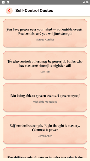 Self Control Screenshot 1