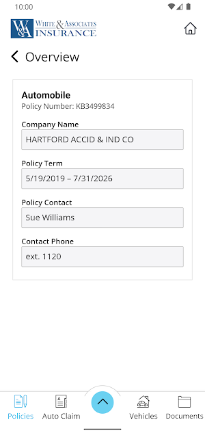 W&A Insurance Online Screenshot 3