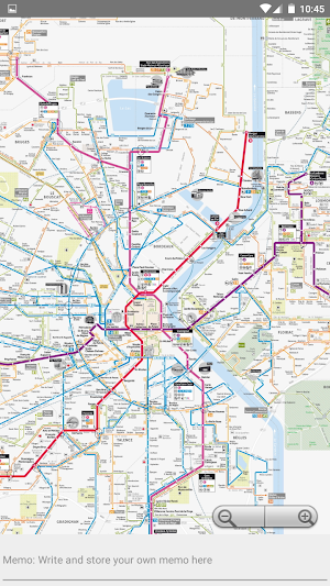 BORDEAUX METRO/TRAM/TBM MAP OFFLINE Screenshot 1