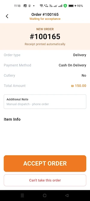 Gizra POS APP Screenshot 2