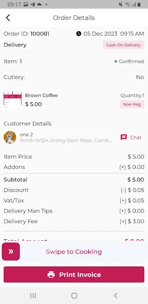 Chamnenh Vendor App Screenshot 2