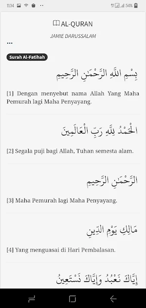 Holy Quran: Al Quran Lite Offl Screenshot 3