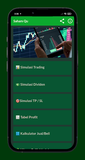 Saham Qu - Simulasi & tools Screenshot 0