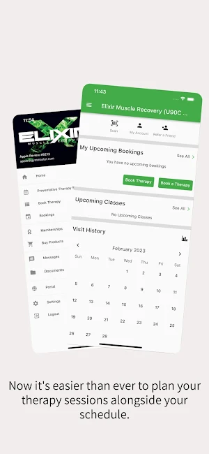 Elixir Muscle Recovery Member Screenshot 1