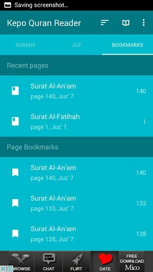 Kepo Quran for Android Screenshot 2
