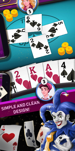 Bid Whist - Offline Free Card Games Screenshot 1