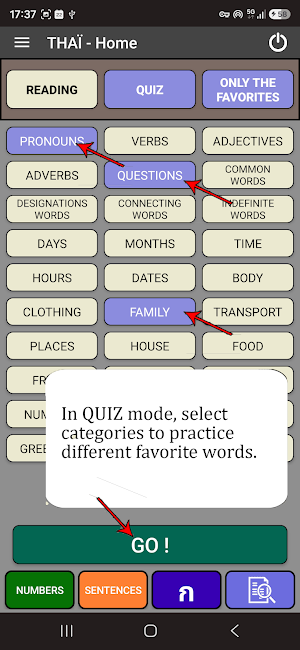 THAI - To memorize Thai words Screenshot 3