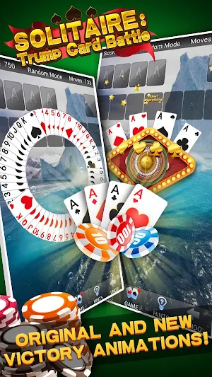 Solitaire: Trump Card Battle Screenshot 1