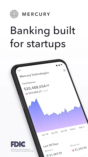 Mercury - Banking for Startups Screenshot 0