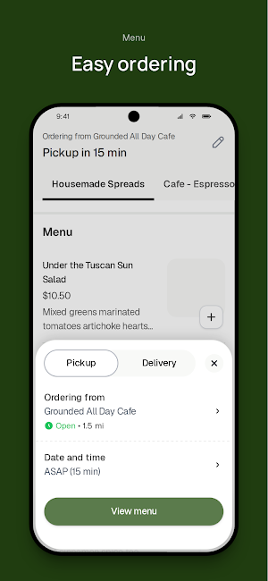 Grounded All Day Cafe Screenshot 2