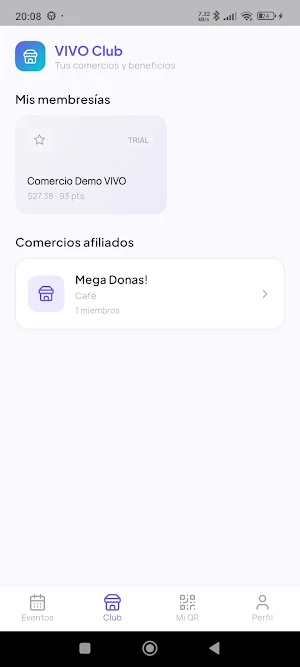 Vivo app Screenshot 1
