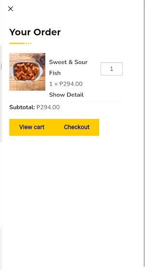 TaraExpress Food Delivery Screenshot 3