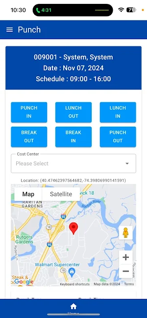 LGS Time Mgmt - Essex County Screenshot 2