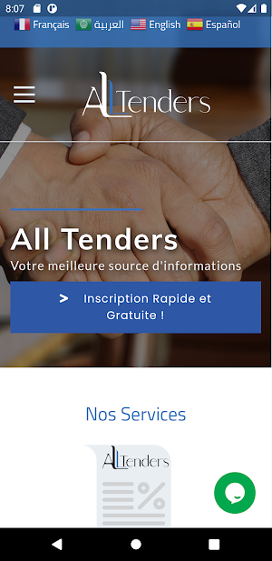 All Tenders Screenshot 0