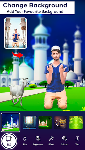 Bakri Eid Photo Editor Screenshot 2
