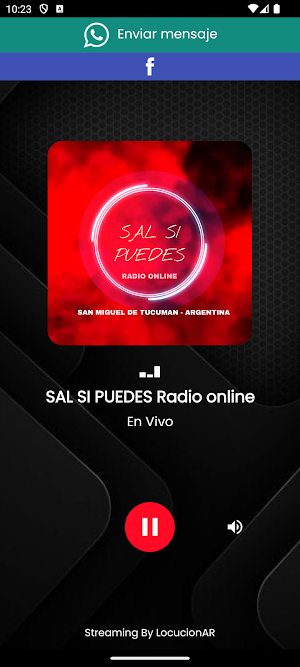 SAL SI PUEDES Radio online Screenshot 0