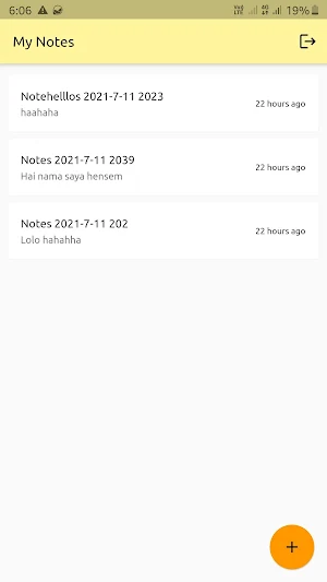 FlutNotes - Simple notekeeping app Screenshot 0