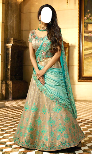 Lehenga Choli Photo Editor Screenshot 1