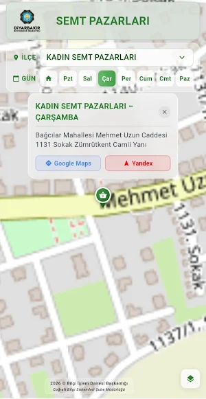 Diyarbakır Semt Pazarları Screenshot 2