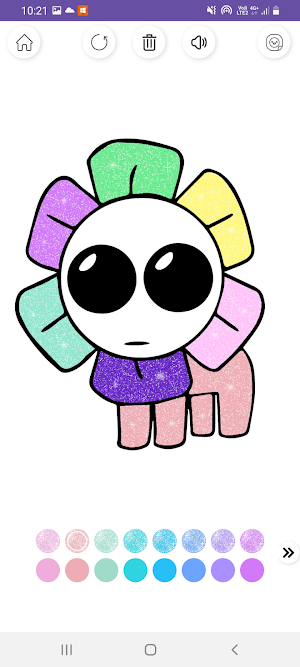Dandys Coloring World Screenshot 0