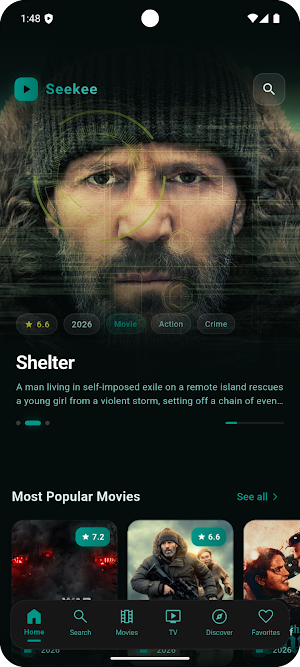Seekee : Movies and TV Shows Screenshot 0