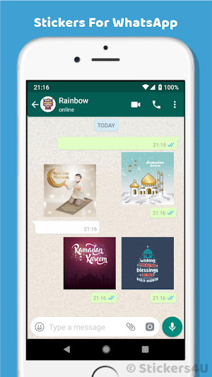 Ramadan Kareem Card Stickers 5 Screenshot 3