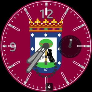 Esfera bandera de Com. Madrid Screenshot 1