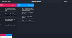 Snappy POS Kitchen Display Screenshot 3