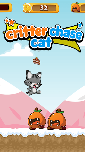 critter chase cat Screenshot 0