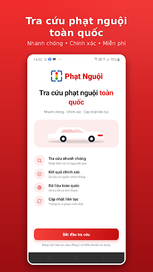 Tra Cứu Phạt Nguội Xe 2026 Screenshot 0