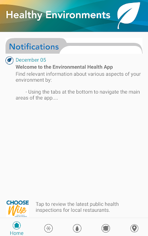 Healthy Environments Screenshot 0