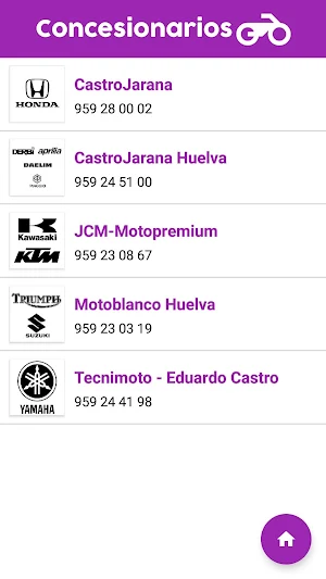 Mototurismo Huelva la luz Screenshot 2